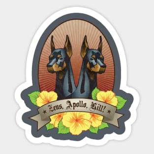 Zeus, Apollo, Kill! Sticker